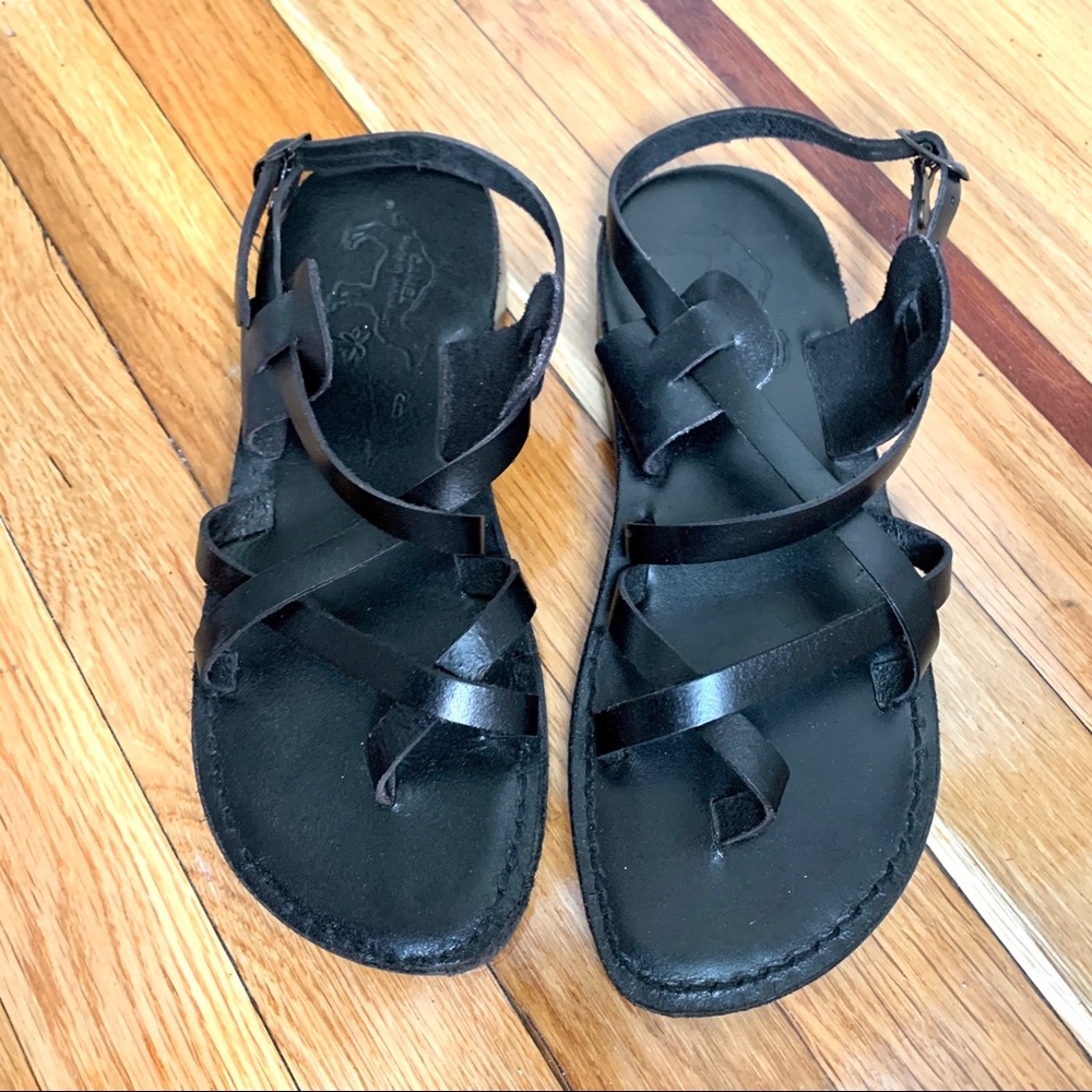 NEW From Israel - CAMEL Leather Gladiator Sandals